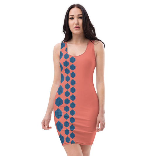 Half n Half Bodycon dress