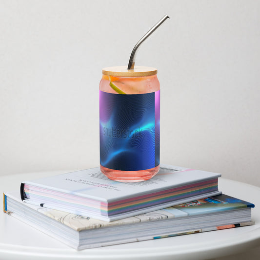 Can-shaped glass